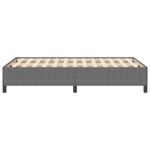 Boxspringbett Hellgrau 120x190 cm Cordstoff