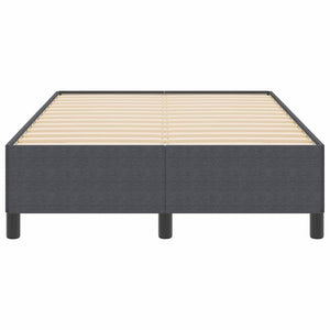 Boxspringbett Dunkelgrau 120x190 cm Cordstoff