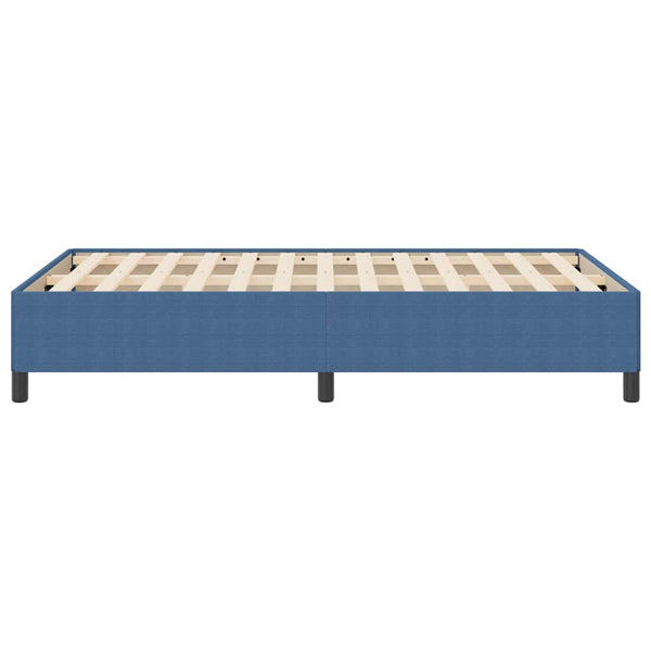 Boxspringbett Blau 120x190 cm Cordstoff