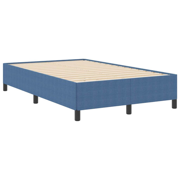 Boxspringbett Blau 120x200 cm Cordstoff
