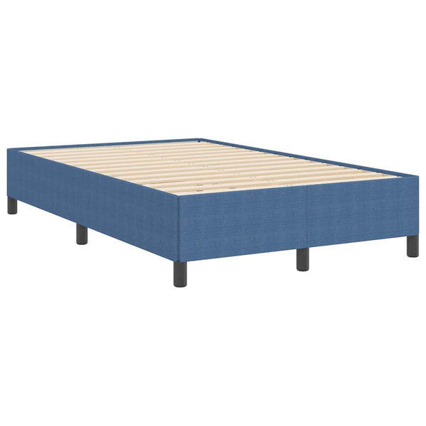 Boxspringbett Blau 120x200 cm Cordstoff