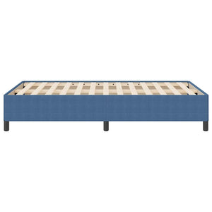 Boxspringbett Blau 120x200 cm Cordstoff