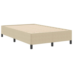 Boxspringbett 120x200 Grau-Grün Cordstoff
