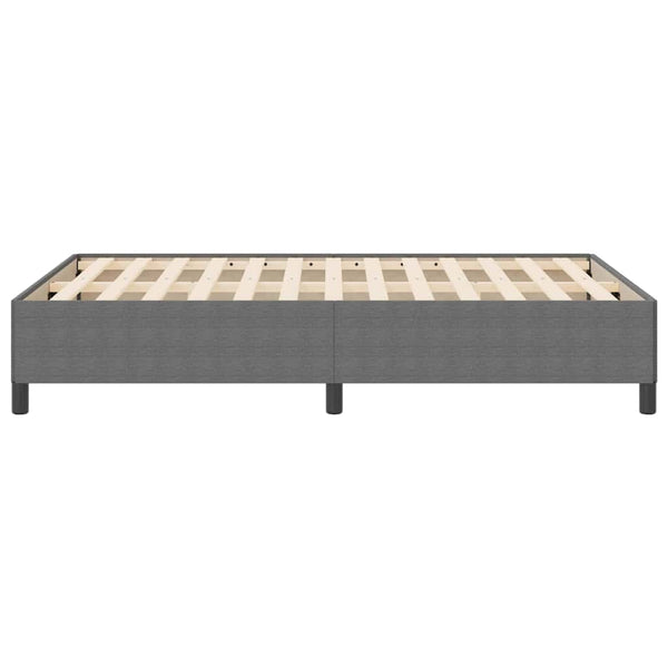 Boxspringbett Hellgrau Cord 160x200 cm