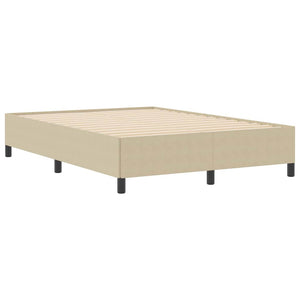 Boxspringbett 160x200 Grau-Grün Cordstoff