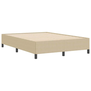 Boxspringbett 160x200 Grau-Grün Cordstoff