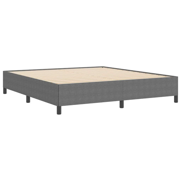 Boxspringbett Hellgrau Cord 180x200 cm