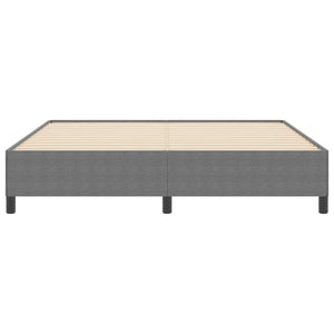 Boxspringbett Hellgrau Cord 180x200 cm
