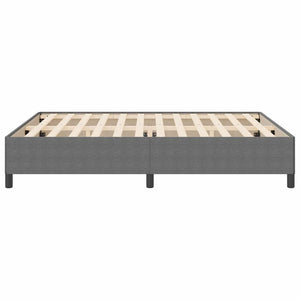 Boxspringbett Hellgrau Cord 180x200 cm