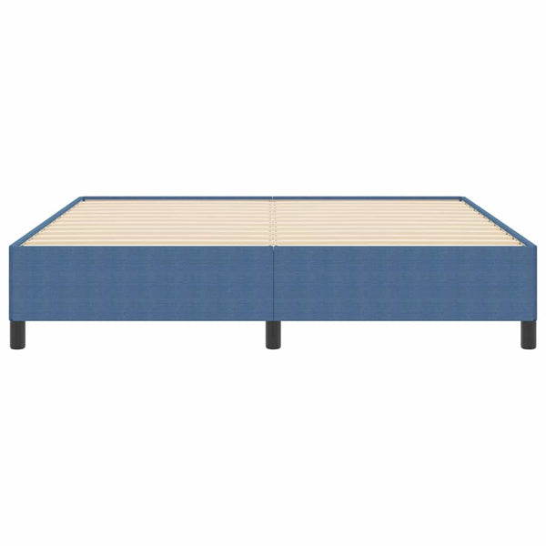 Boxspringbett Blau 180x200 cm Cordstoff