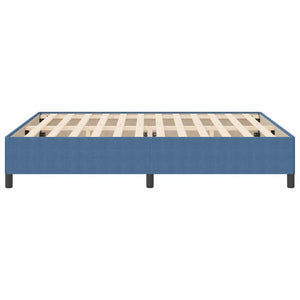 Boxspringbett Blau 180x200 cm Cordstoff