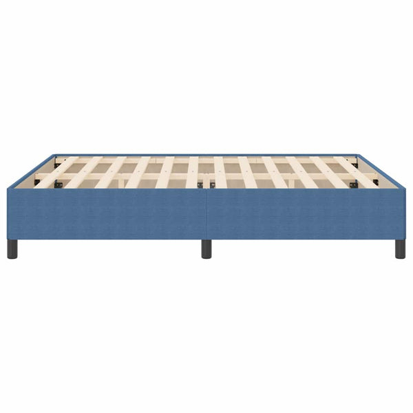 Boxspringbett Blau 180x200 cm Cordstoff