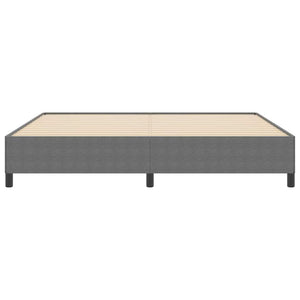 Boxspringbett Hellgrau 200x200 cm Cordstoff