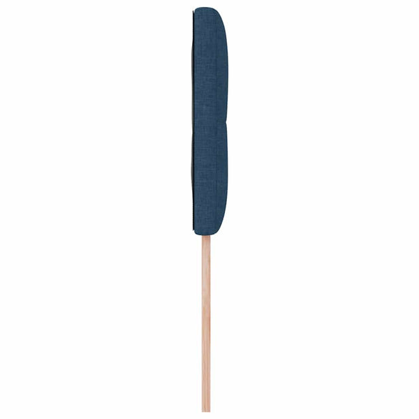 Verstellbares Kopfteil Blau Stoff 90 cm