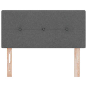 Höhenverstellbares Kopfteil Dunkelgrau 100 cm