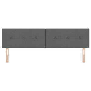 Höhenverstellbares Kopfteil Dunkelgrau 180 cm