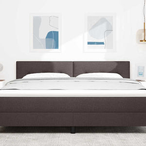 Höhenverstellbares Kopfteil Dunkelbraun 180 cm