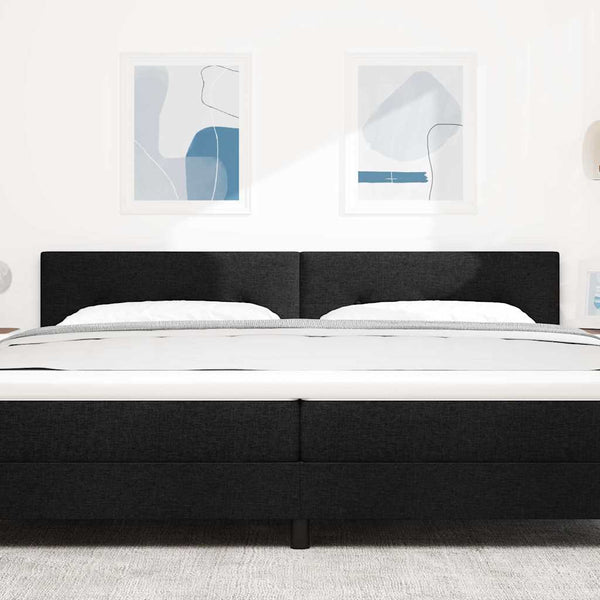 Höhenverstellbares Kopfteil Schwarz 200 cm