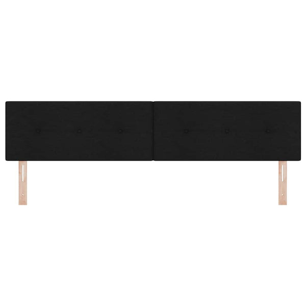 Höhenverstellbares Kopfteil Schwarz 200 cm