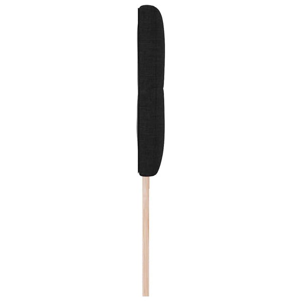 Höhenverstellbares Kopfteil Schwarz 200 cm