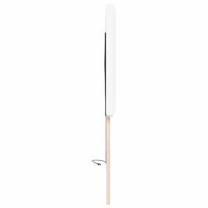 LED Kopfteil Weiß 100cm Kunstleder