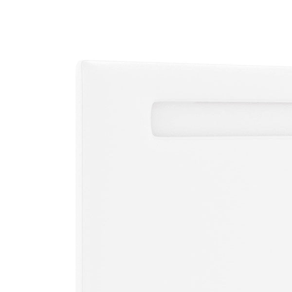 LED Kopfteil Weiß 160cm