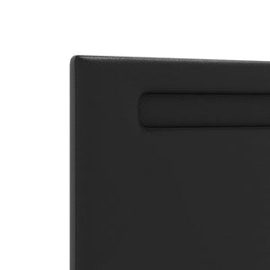 LED Kopfteil Schwarz 180cm