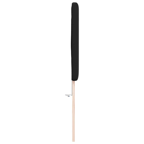 LED Kopfteil Schwarz 200 cm