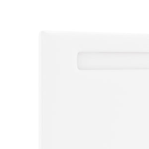 LED Kopfteil Weiß 200 cm