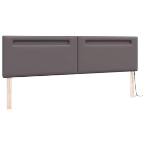 LED Kopfteil Grau 200 cm