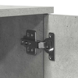 Beton Grauer Aufbewahrungsschrank, 2er-Set