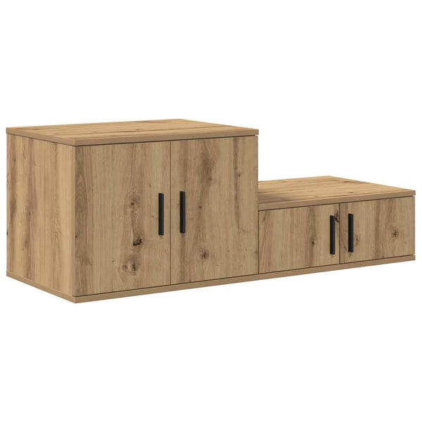 Aufbewahrungsschrank Artisan-Eiche, 2er-Set