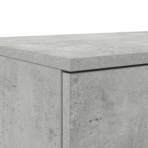 Bettschubladen Beton Grau 100 cm