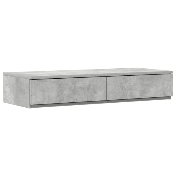 Bettschubladen Beton Grau 100 cm