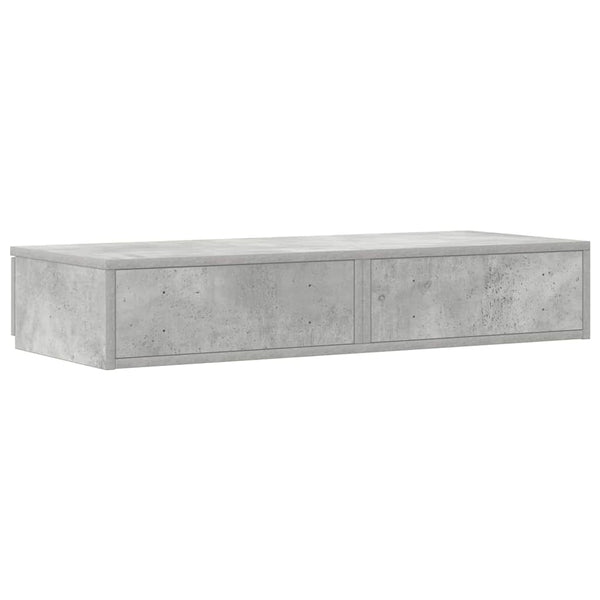Bettschubladen Beton Grau 100 cm