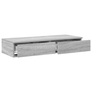 Bettschublade Grau Sonoma 100 cm