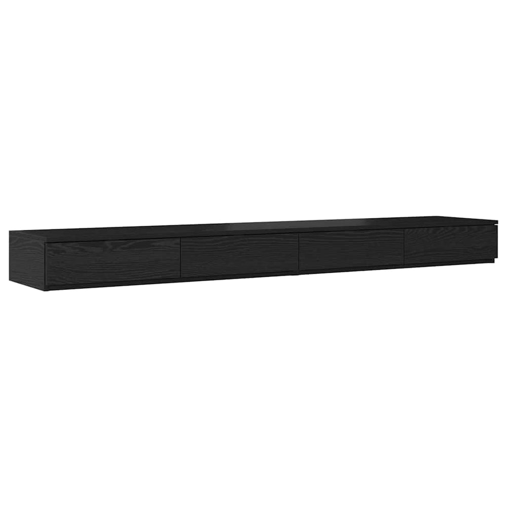 Bettschubladen Schwarz Eiche 200 cm
