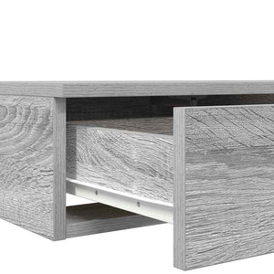 vidaXL Tiroirs de lit gris Sonoma 200 x 36,5 x 16,5 cm Aggloméré