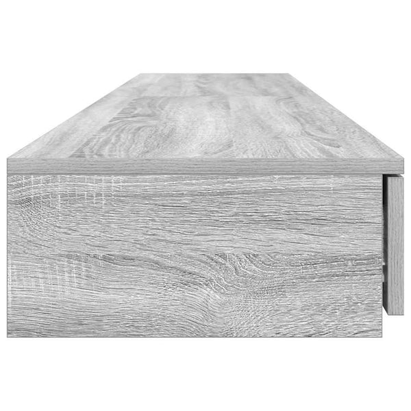 vidaXL Tiroirs de lit gris Sonoma 200 x 36,5 x 16,5 cm Aggloméré