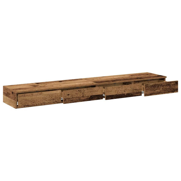 Bettschubladen Altholz 200 cm