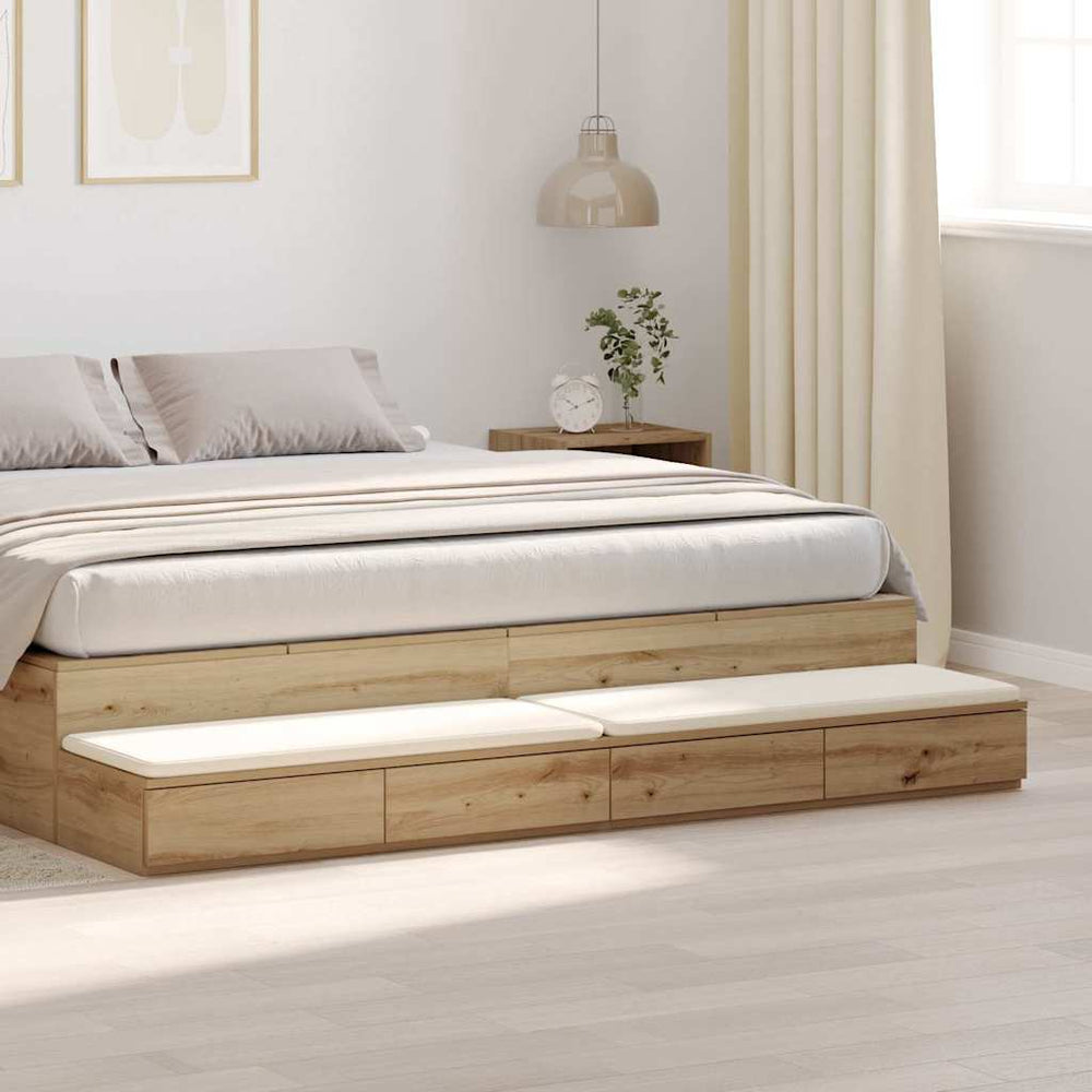 Bettschubladen Artisan Eiche 200 cm