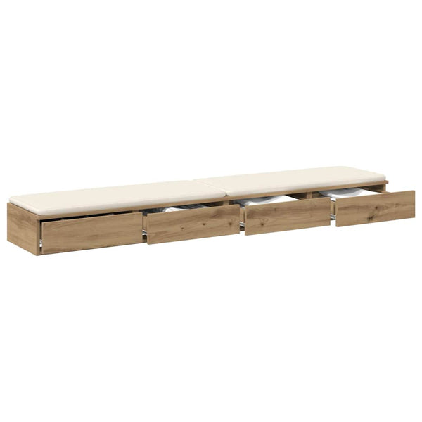 Bettschubladen Artisan Eiche 200 cm