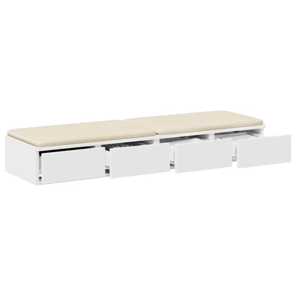 Bettschubladen Weiß 120 cm