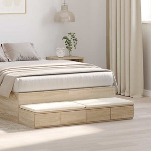 Bettschubladen Sonoma-Eiche 120 cm