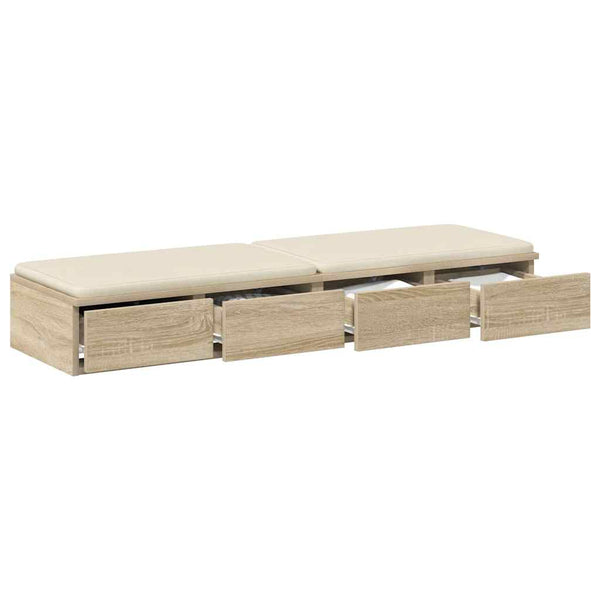 Bettschubladen Sonoma-Eiche 120 cm