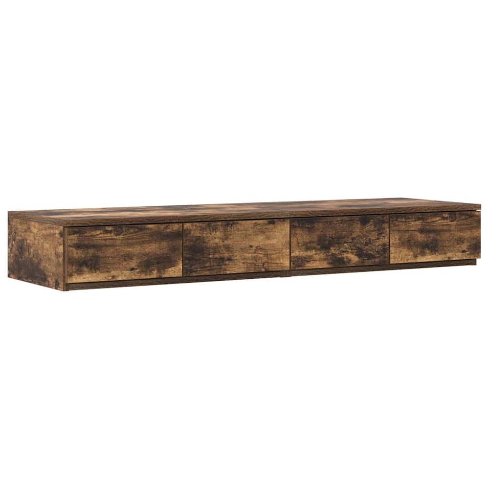 Bettschubladen Geräucherte Eiche 120 cm