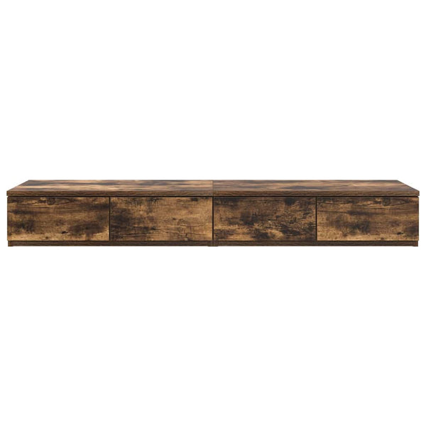 Bettschubladen Geräucherte Eiche 120 cm