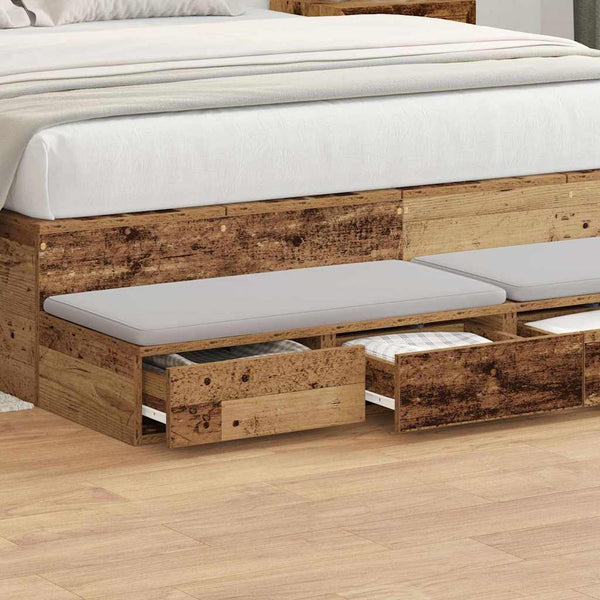 Bettschublade Altholz 120 cm
