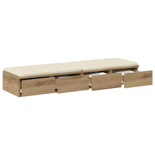 Bettschubladen Artisan Eiche 120 cm