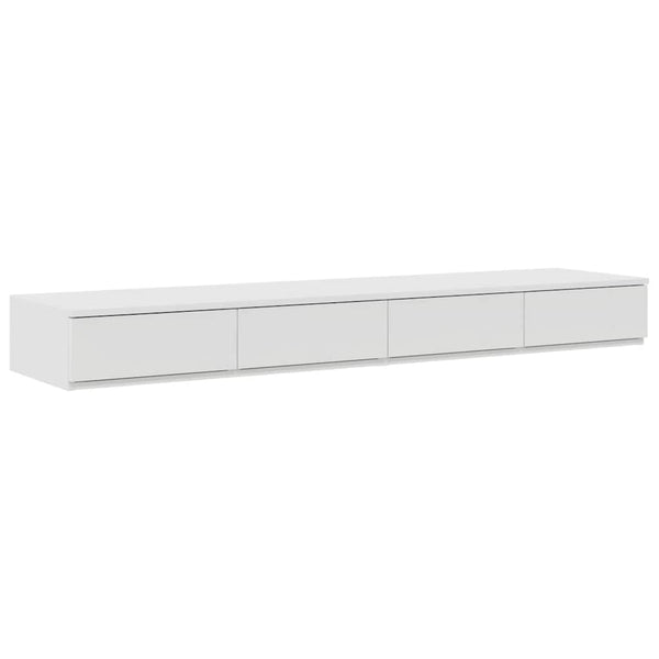 Bettschubladen Weiß 150 cm Holz